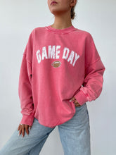 Load image into Gallery viewer, “Game Day” Oversized Sweatshirt
