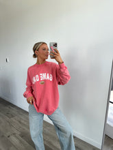 Load image into Gallery viewer, “Game Day” Oversized Sweatshirt
