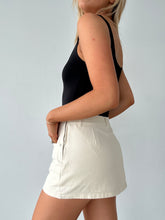 Load image into Gallery viewer, Cream Denim Skirt
