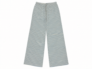Dusty Blue Striped Lounge Pants