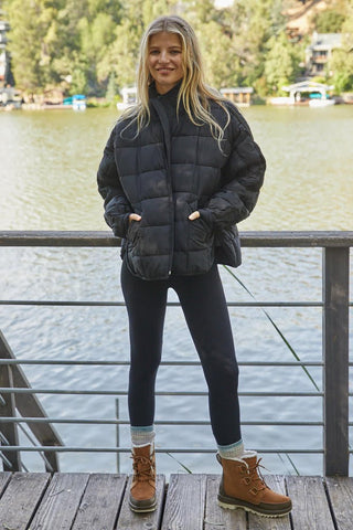 Quilted Puffer Jacket