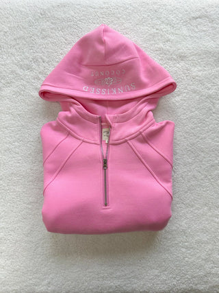 Full Length Hooded Quarter Zip