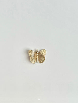 Gold Butterfly Charm