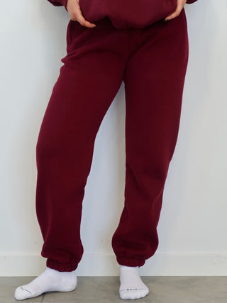 Black Cherry Staple Joggers
