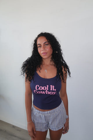 “Cool It Cowboy” Tank Top