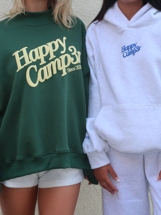 *Drift Exclusive* Happy Camp3r Ash & Royal Blue Puff Series Hoodie