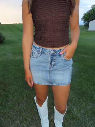 Hidden Mini Skirt