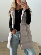 Load image into Gallery viewer, Long Hooded Vest
