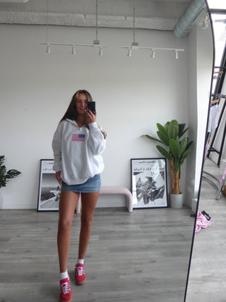 American Flag Quarter Zip
