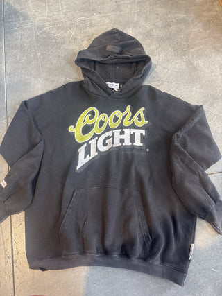 Black Snow & Green Coors Light Racing Hideout Hoodie