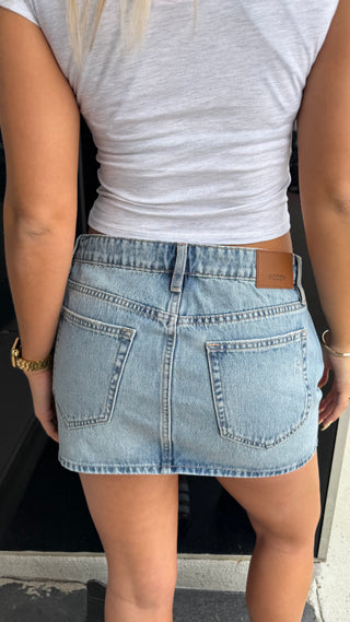 Hidden Peyton Low-Rise Skirt