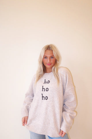 “Ho Ho Ho” Sweater