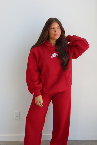 Happy Camp3r Puff Series Hoodie - Apple