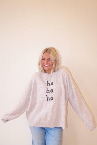 “Ho Ho Ho” Sweater