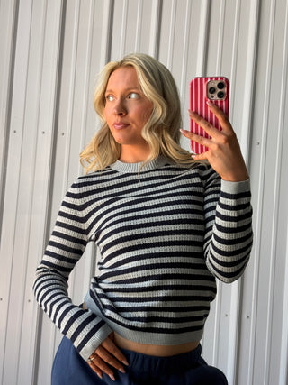 Baby Striped Long Sleeve Sweater