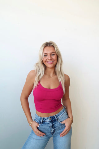 Fuchsia Seamless Tank
