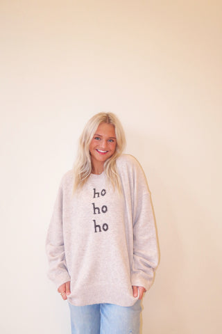 “Ho Ho Ho” Sweater