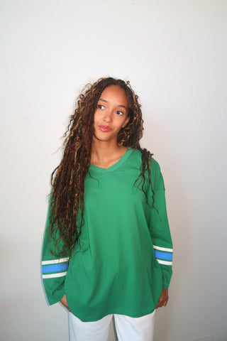 Daydreamer Green Combo Jersey Long Sleeve