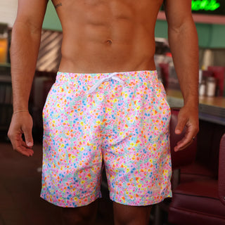 Kulani Kinis Men’s Swim Trunks - Moonflower