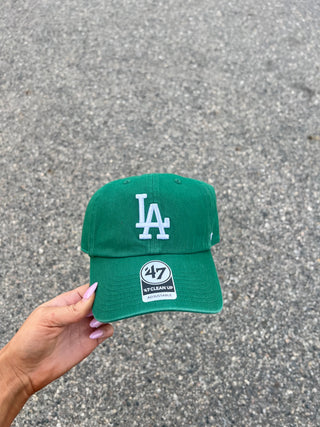 Kelly Green Los Angeles Dodges 47’ Brand Baseball Hat