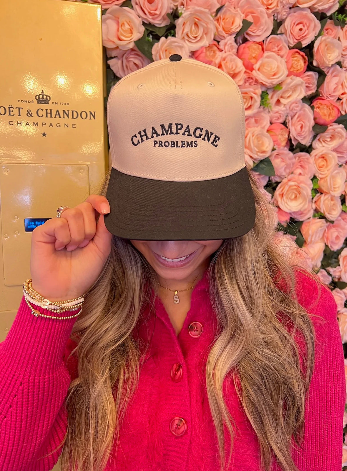 “Champagne Problems” Trucker Hat
