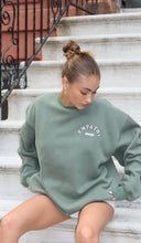 Load image into Gallery viewer, Empathy Always Olive Crewneck
