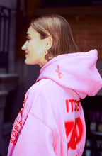 Load image into Gallery viewer, The Mayfair Group Pink “Zero Dollars” Hoodie
