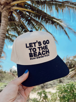 “Let’s Go To The Beach” Trucker Hat