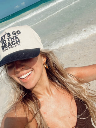 “Let’s Go To The Beach” Trucker Hat