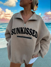 Load image into Gallery viewer, “Sunkissed” Cappuccino Quarter Zip
