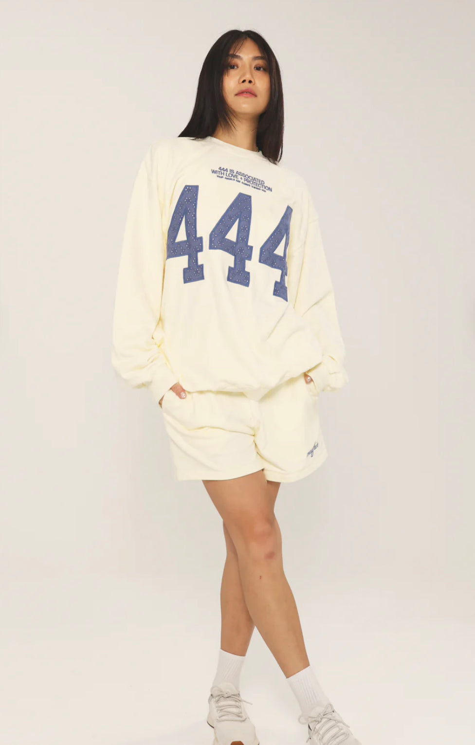 The Mayfair Group 444 Pearl Crewneck