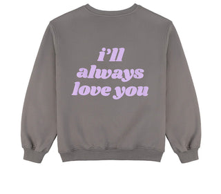 Happy Camp3r “I’ll Always Love You” Puff Crewneck