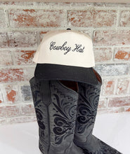 Load image into Gallery viewer, “Cowboy Hat” Embroidered Trucker Hat
