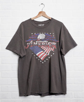 Charcoal American Eagle Tee