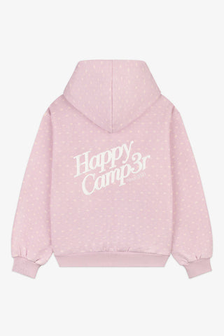 Happy Camp3r Lavender Bloom Zip Up Hoodie