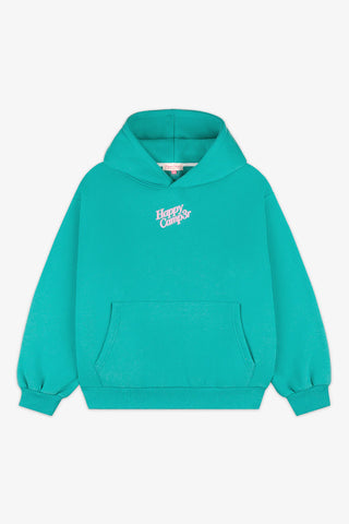 Happy Camp3r Puff Series Core Hoodie - Candy Teal