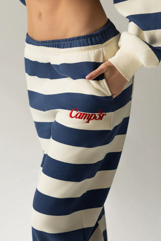 Happy Camp3r Indigo Stripe Happy Pants