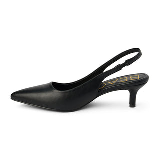 Black Grazia Slingback Heel