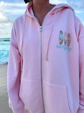 Load image into Gallery viewer, “Surfs Up” Zip Up Hoodie
