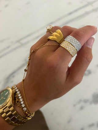 The Miley Ring-Gold