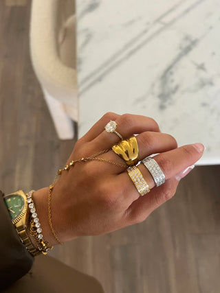 The Miley Ring-Gold