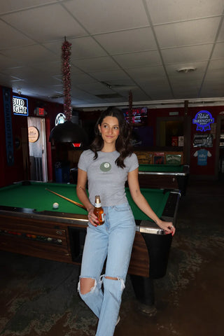 “Try Your Luck” Pool Ball Baby Tee