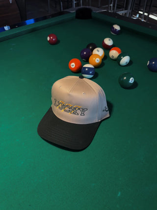 Lucky 777 Green & Khaki Trucker Hat