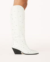 Load image into Gallery viewer, Billini Zoelle White Studded Cowgirl Boots
