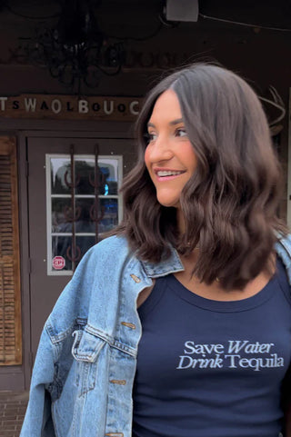 “Save Water Drink Tequila” Tank