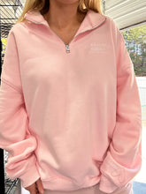 Load image into Gallery viewer, Light Pink Quarter-Zip Sweatshirt
