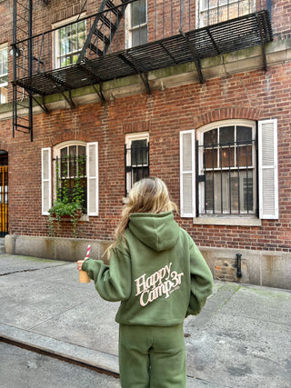 Hunter Green Happy Camp3r Puff Series Hoodie