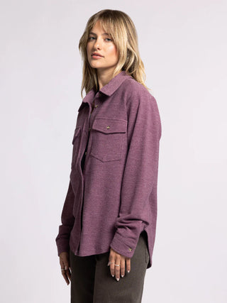 Thread And Supply Plum Shacket