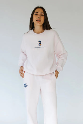 Happy Camp3r Go HC Pink Crewneck