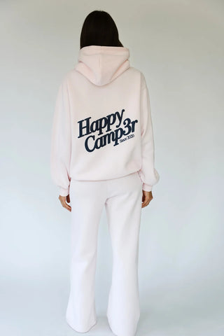 Happy Camp3r Puff Series Hoodie - Light Pink